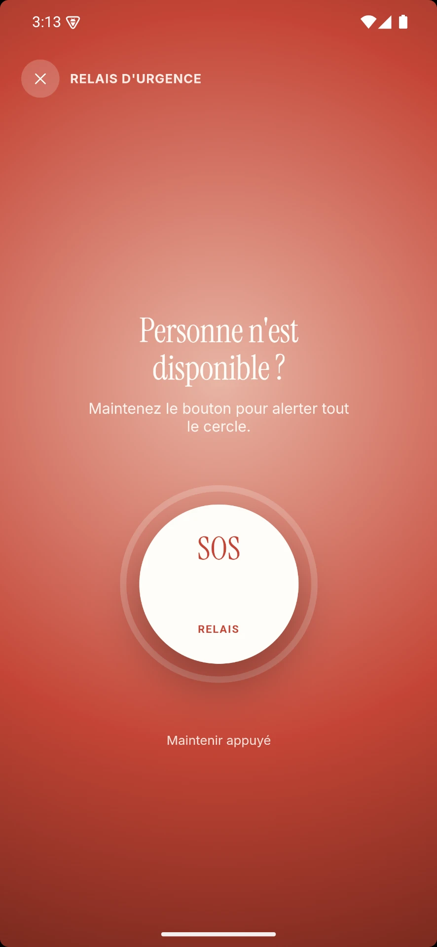Relais d’urgence — Weave